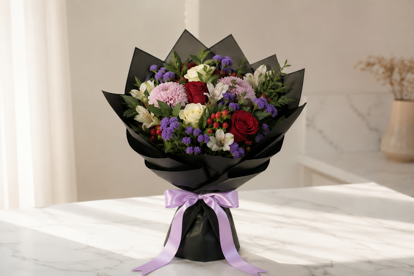 Lavender Hour - Mixed Floral Bouquet