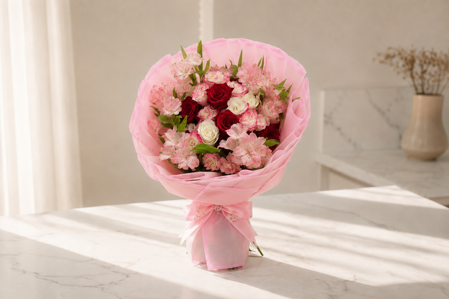 Pink Lady - Mixed Floral Bouquet