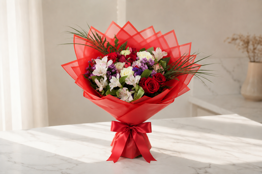 Stolen Heat - Mixed Floral Bouquet